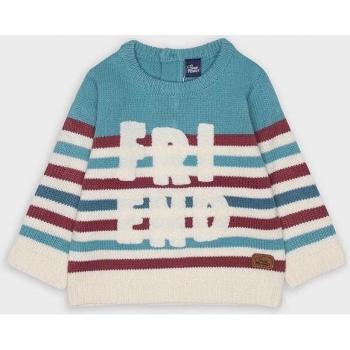 Jersey bebé niño Street Monkey - Suave y abrigado jersey para bebé niño de 3 meses a 6 años, con divertido diseño de mono callejero