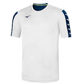 Mizuno Nara Kids Unisex Training T-Shirt - White, 6 Years