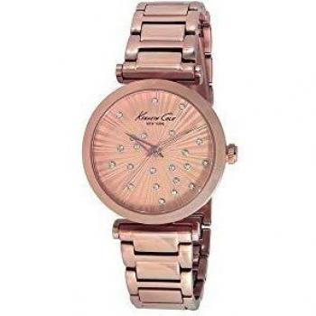 Kenneth Cole Reloj analogico para Mujer de Cuarzo con Correa en Acero Inoxidable IKC0019