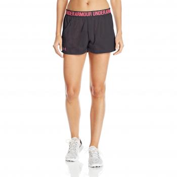Under Armour Play Up Short 2.0 Mesh Pantalones Cortos, Mujer, Gris