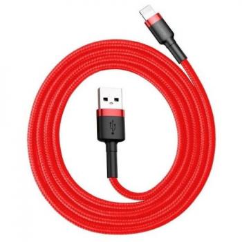 Cable de Carga Rápida y Datos Baseus Cafule para iPhone X / XS / XR / XS Max - 0.5 m - Rojo