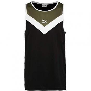 PUMA Iconic MCS Tank Camiseta De Tirantes, Hombre, Black, M