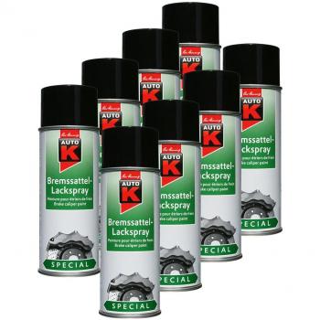 8 x kwasny 233 077 Auto de K Special de sillín de freno Laca aerosol negro 400 ml