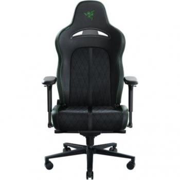 Razer Enki Pro Silla Gaming Negro/Verde con Asiento Acolchado y Diseño Ergonómico