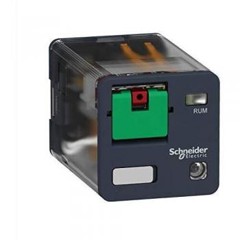 Telemecanique Sensors RUMC32B7 Relé Universal Enchufable con LED, Zelio RUM, 3 C/O, 24 V AC, 10 A