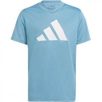 Camiseta Adidas Niño Azul Entrenamiento AEROREADY