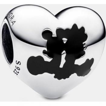 Charm Disney x Pandora Corazón Mickey Mouse & Minnie Mouse