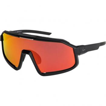 Gafas de sol Quiksilver Slash+ para hombre, color negro y rojo, tamaño único