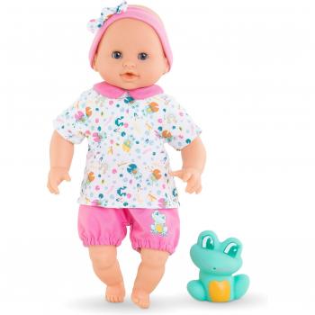 Muñeca Bebé Baño Océano COROLLE multicolor - Muñeca de baño para bebés, diseño oceánico, colores vibrantes, material resistente al agua, suave al tacto, ideal para jugar en la bañera o