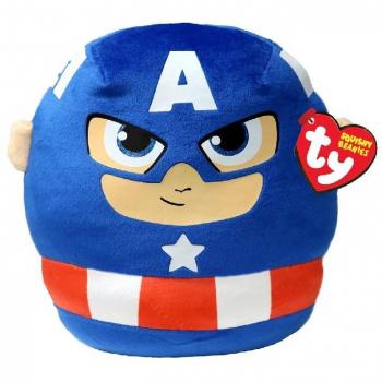 Peluche TY Squishy Capitán América 25 cm