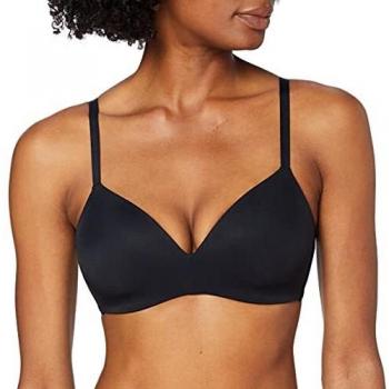 Sostenes Micro Essentials sin aros, gepolstert, negro, talla 75B