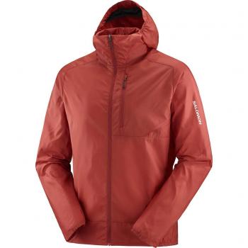 Salomon Bonatti Cross Wind Chaqueta Trail Running Hombre Rojo Granate XL
