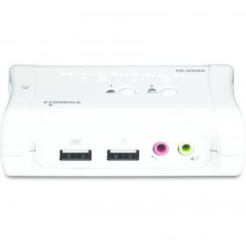 TRENDnet TK-209K 2-Port USB KVM Switch with Audio