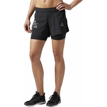 Reebok Lm Short Pantalón Corto, Mujer, Negro, XXS