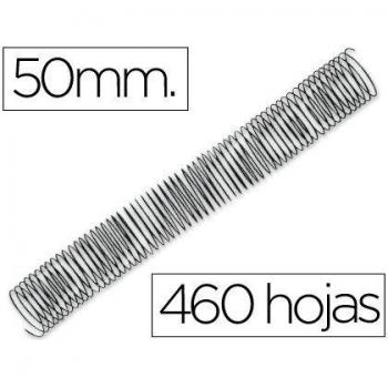 Q-Connect - Espiral Metálico 64 5:1 50Mm 1.2Mm Caja De 25 Unidades