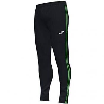 Joma Classic Pantalones Largos, Hombres, Negro-Verde Fluor, 5XS