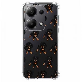 Funda Silicona Antigolpes para Xiaomi Redmi Note 13 Pro 4G con Diseño de Perros y 10 Dibujos