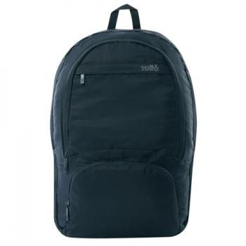 Mochila Plegable Syncro 22L - Resistente, Compacta, con Bolsillo para PC 15.4, 2 Compartimentos y Pasador para Ruedas - Color Salute Azul