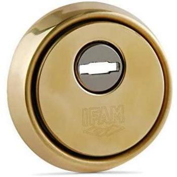Escudo de seguridad IFAM ES610L Dorado Acero Latón Ø 64 mm