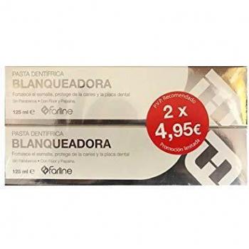 Farline PASTA DENTAL BLANQUEADORA 125ML DUPLO 2X125ML