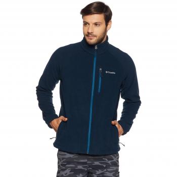 Columbia FAST TREK II FULL ZIP FLEECE AM3039 - Forro polar con cremallera, Poliéster microvellón, Hombre, Azul