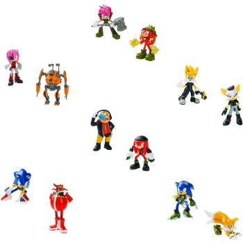 Pack de 2 Figuras Sonic - Set de Colección con Personajes de Sonic the Hedgehog