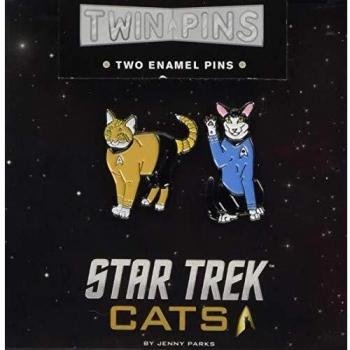 Star Trek Cats Twin Pins