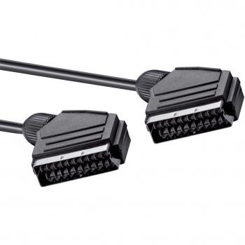 V7 V7SCRT21-03M - Cable SCART, 3 m, Negro
