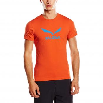 SALEWA Hemd Solidlogo CO M Short Sleeve Tee - Camisa / Camiseta para hombre, color multicolor