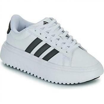 Zapatillas Adidas Grand Court Platform Mujer Ftwbla