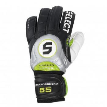 Guantes de portero Select 55 Extra FG - Fuerza de agarre extra, diseño ergonómico, material duradero, acolchado en la palma para mejor protección y comodidad