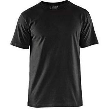 Blaklader Cotton Work T-Shirts Pack of 5 Black Size 4XL