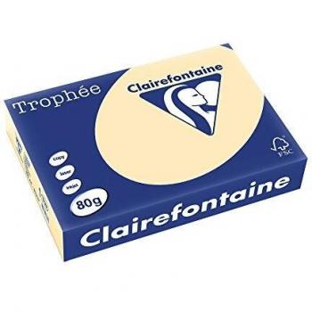 Clairefontaine Trophée - Resma de papel, 80 gr/m², 500 hojas, A4