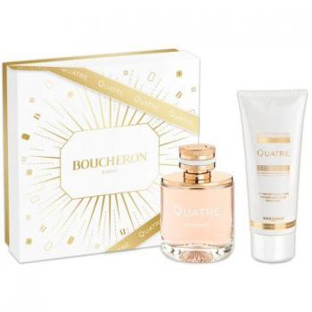 Boucheron Quatre Women's Perfume Set: Eau de Parfum 50ml & Body Lotion 100ml