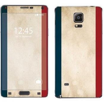 Royal adhesivo RS.118914 adhesivo para Samsung Note 4, diseño de bandera de Francia