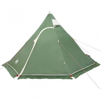 Tienda de campaña tipi para 5 personas impermeable verde