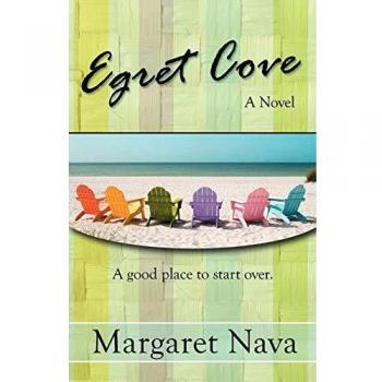Egret Cove, by Margaret Nava - Elegant Watercolor Art Print