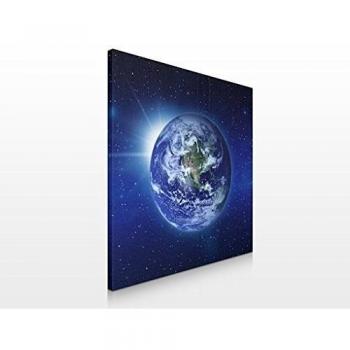 Cuadro de lienzo no.12 Earth Into The Space 70x70cm, Dimensions:70cm x 70cm