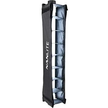 Nanlite Barndoor and Eggcrate Modifier for Pavotube II 15X