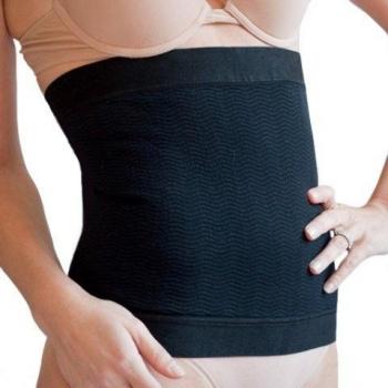 SOLIDEA Unisex Faja Abdominal Elastica Silver Wave Abdominal Band