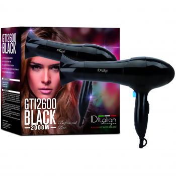 Secador de Pelo Profesional Italiano GTI-2600 2000W Negro