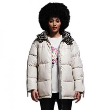 Regatta x Christian Lacroix Women's Water Repellent Gallician Baffled Jacket Embossed Pearl Print, Size: 16
