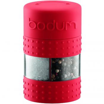 Bodum Bistro - Molinillo de sal y pimienta, color rojo