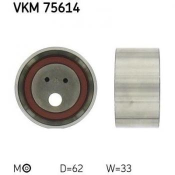 Polea tensora SKF VKM 75614 para correa dentada, incluye rodamiento de alta calidad, diseño optimizado para reducir el ruido y la fricción, fabricada con materiales duraderos para una larga vida útil y un rendimiento confi