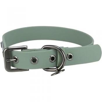 Collar para Perro Trixie CityStyle Salvia - Ajustable, Hidrófugo y Lavable, PVC, Tamaño M (Cuello 35-42 cm)