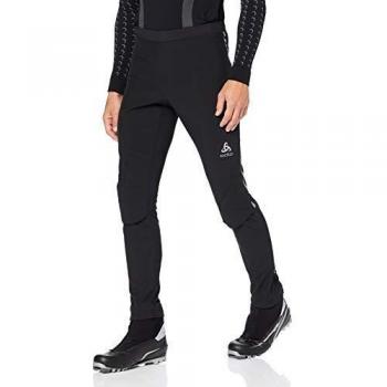 Odlo Pantalones Aeolus para Hombre, Color Negro, Talla XXL