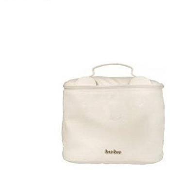 Tuc Tuc Brioche - Neceser redondo de polipiel, color beige