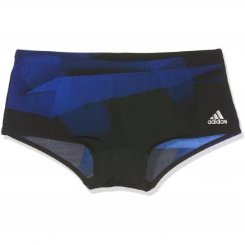 adidas Infinitex+ Streamline Bañador Tipo bóxer para Hombre, Hombre, Infinitex+ Streamline Boxer, Black/Bold Blue/Matte Silver, 3