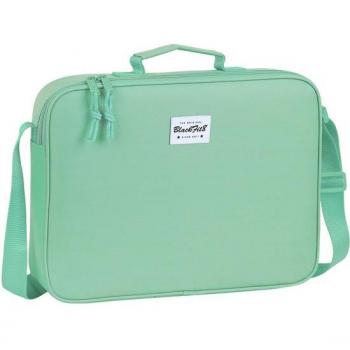 Cartera Extraescolares Blackfit8 Turquesa 38x28x6 cm Safta