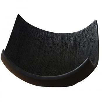 Bowl Decorativo Negro de Resina Signes Grimalt - Cuenco Vaciabolsillos 29x29x15cm